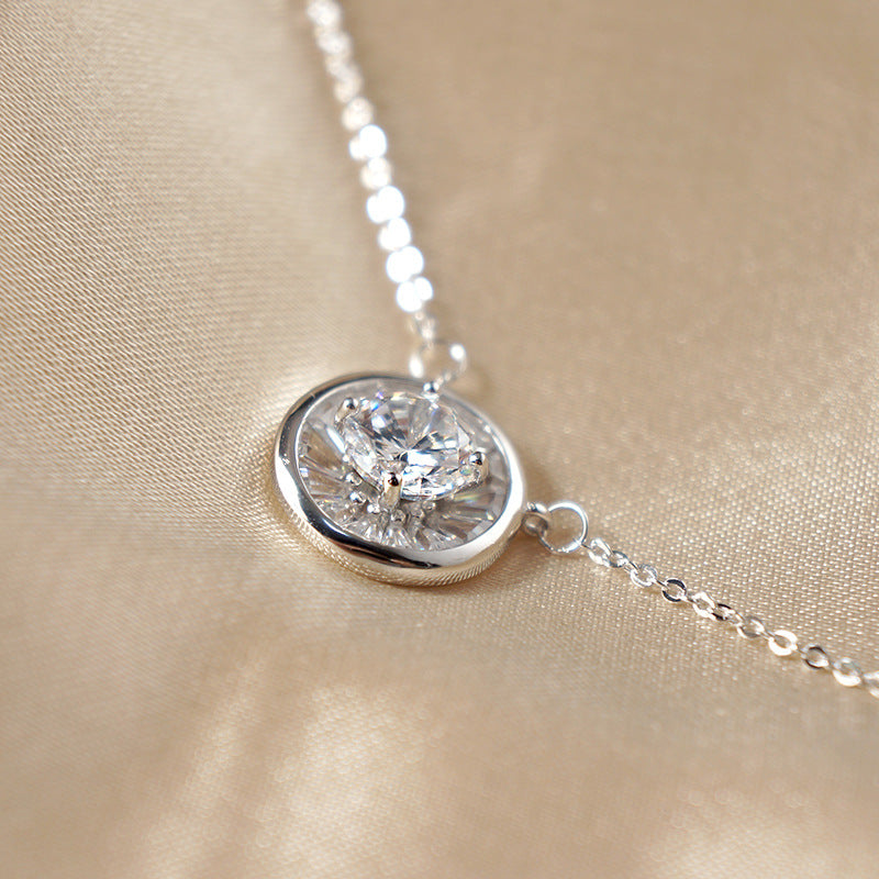The Halo Zircon Necklace