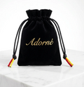 Adorne Velvet Travel Pouch