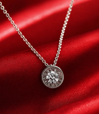 The Halo Zircon Necklace