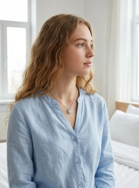 The Halo Zircon Necklace