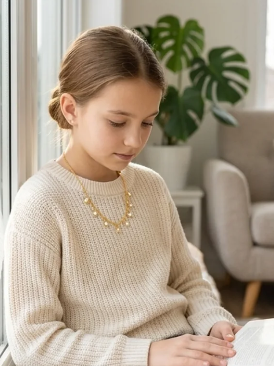 The Noa Baroque Pearl Necklace
